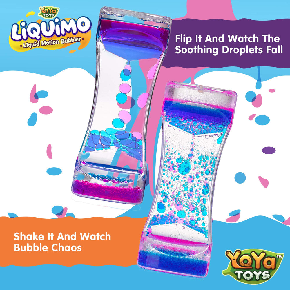 Liquimo bubble motion in slow, rhythmic color movement on a table