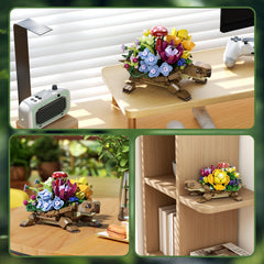 YOYBLOXY Turtle Planter Kit easy build with clear instructions