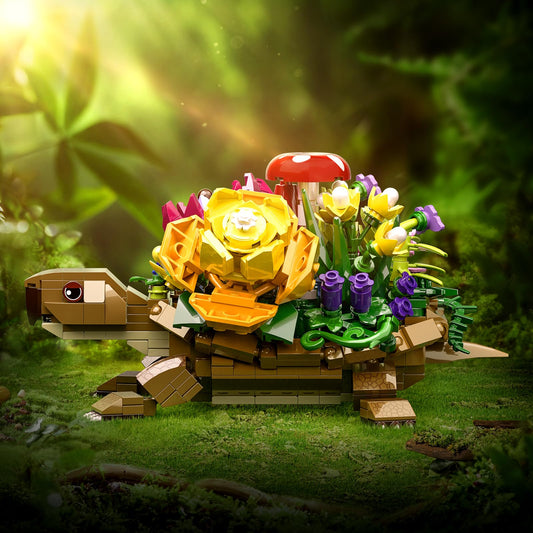 YOYBLOXY Turtle Planter Kit compact size ideal for desks and shelves