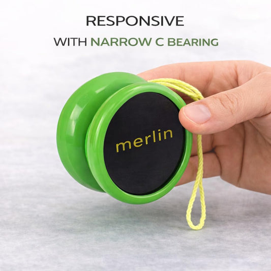 Merlin Yoyo silicone response system providing predictable returns for practice.