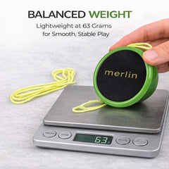 Merlin Yoyo in a trick-learning setup supports beginner mastery.