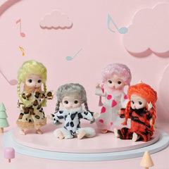 YOYOExment mini dolls gift set, perfect for birthdays and party favors.