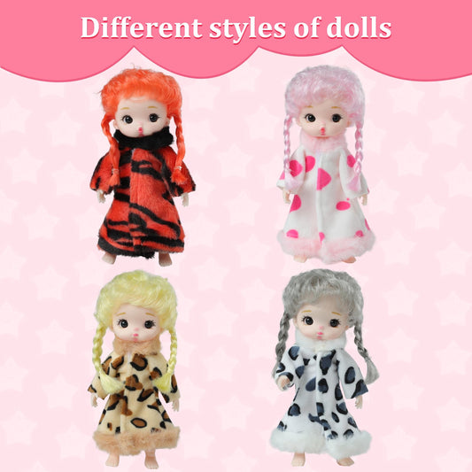 YOYOExment Rapunzel doll in dress with accessories for dress-up adventures.