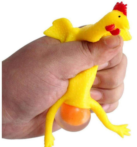 YOYOSTORE squishy chicken relieving daily stress with tactile squeeze.