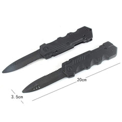YOYOSTORE Trick Knife toy, retracting blade action for playful pranks.