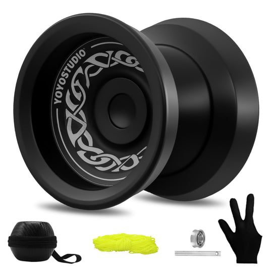 YOYOSTUDIO F25 finger-spin profile offers stable spins for beginners and curious players.