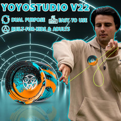 YOYOSTUDIO V22 dual-mode switch enables easy transition between responsive and unresponsive play.