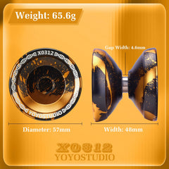 YOYOSTUDIO X0312 fluorescent green strings for high visibility practice
