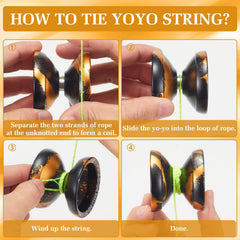 YOYOSTUDIO X0312 metal yoyo supports durable, reliable practice sessions