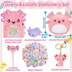 YOYTOO axolotl plush toy for cuddling and naps