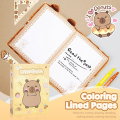 YOYTOO plush diary pages invite doodling and drawing sessions