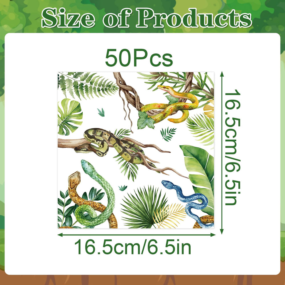 Yoyuspy snake napkins close-up shows soft, absorbent material for quick drying.