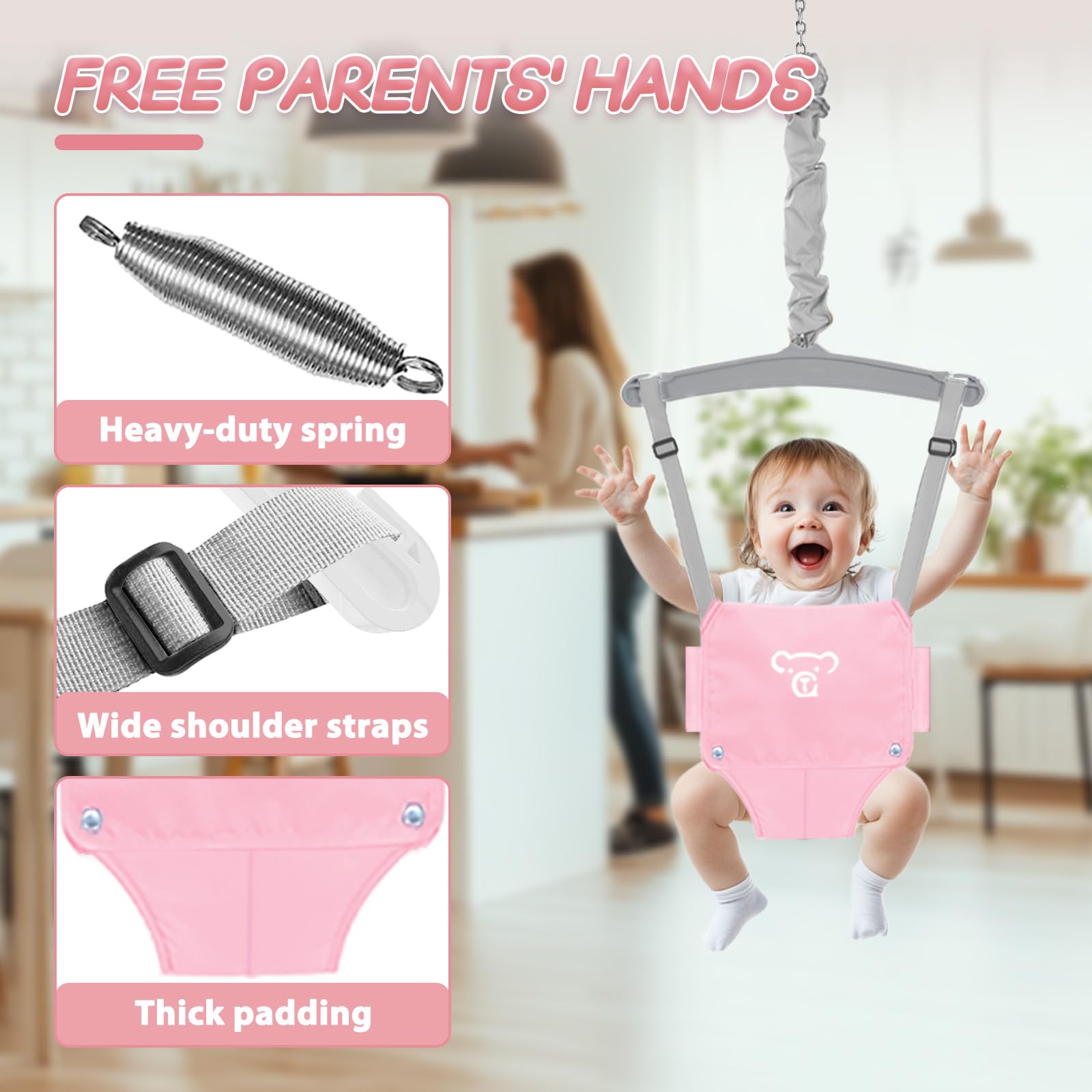 Yozoia safe durable construction provides stable playtime.
