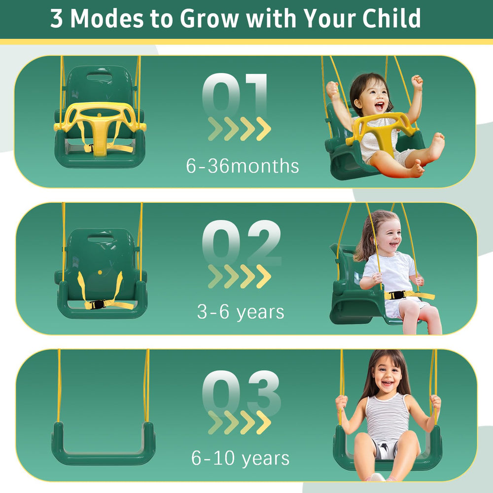 Yozoia Taleco foldable swing frame ready for quick setup and storage
