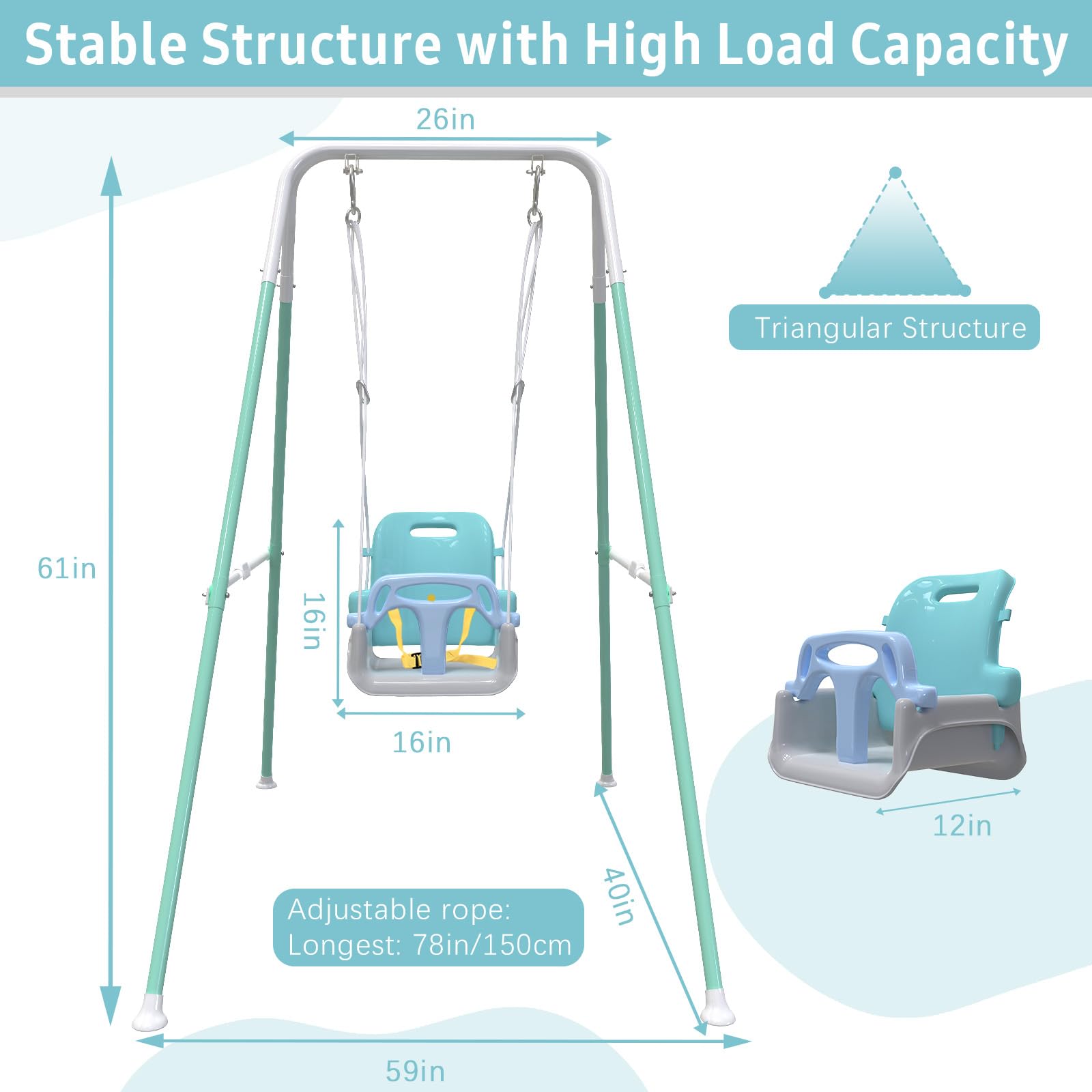Yozoia Taleco Gear easy assembly and compact storage.