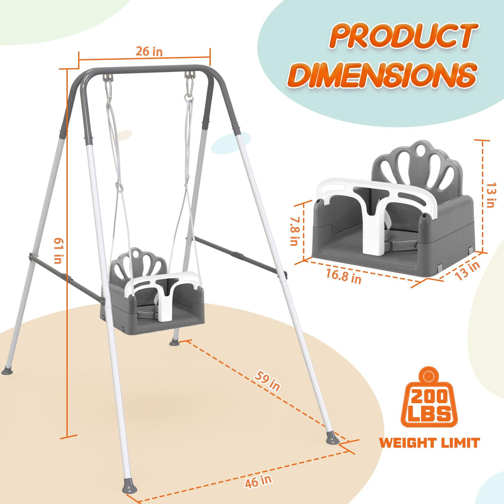 Yozoia Taleco Gear swing presented as a thoughtful gift for kids.