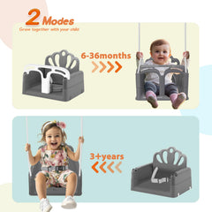 Yozoia Taleco Gear swing ready for indoor and outdoor play.