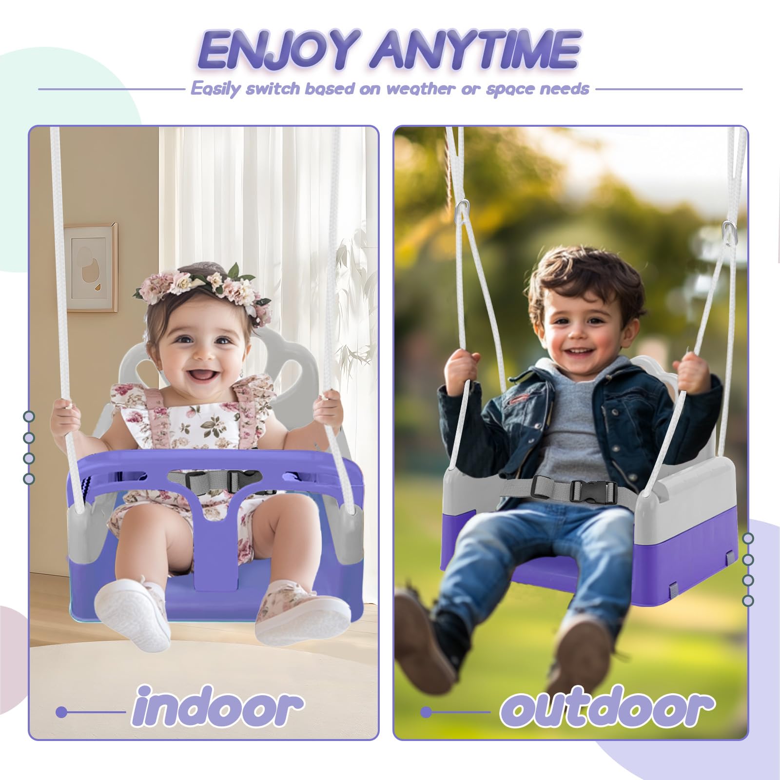Yozoia Taleco gift-ready swing for birthdays or baby showers