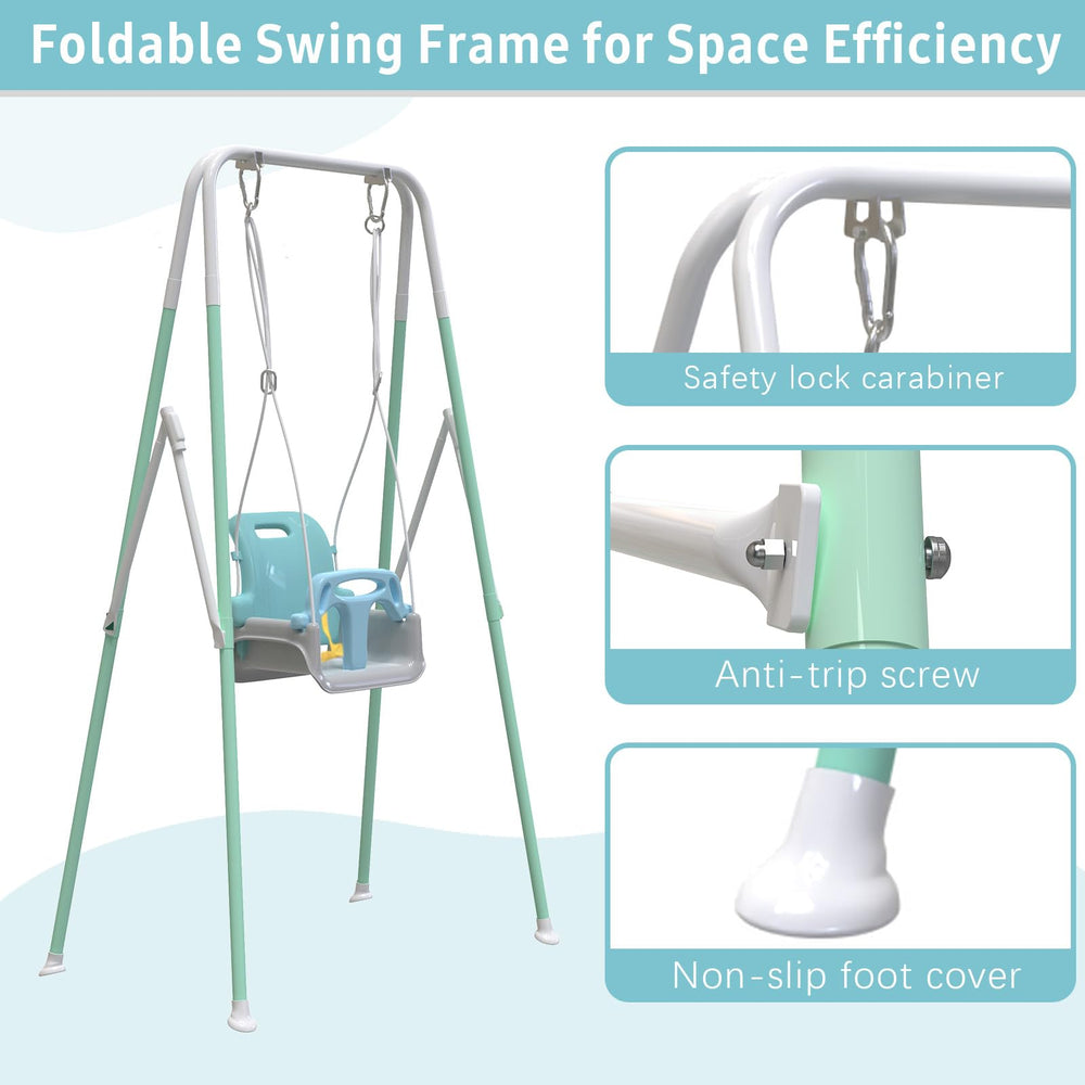 Yozoia toddler swing for indoor and outdoor use.