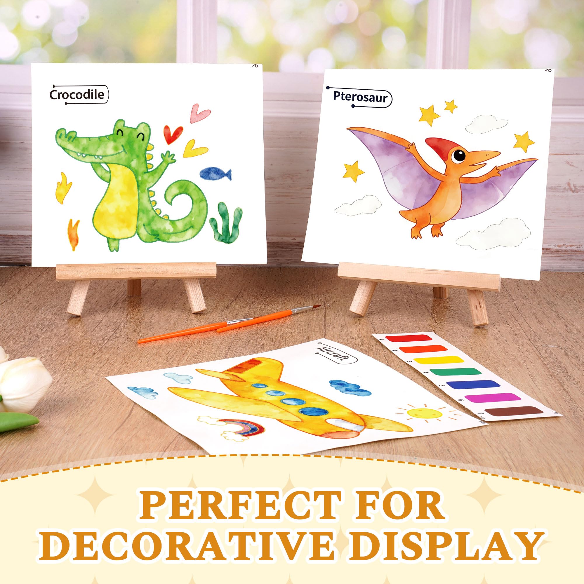 YPLUS Paint with Water Book activity-filled pages foster creative exploration without screens.