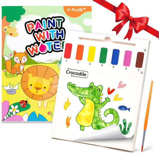 YPLUS Paint with Water Animals cover: inviting mess-free color exploration