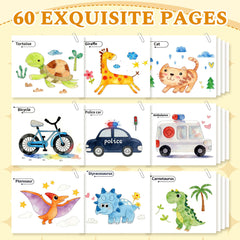 YPLUS Paint with Water Book tear-out pages for easy sharing and mess-free cleanup.