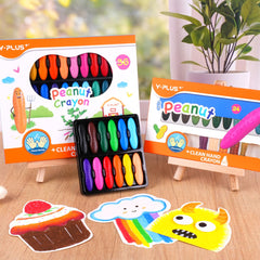 Gift-ready YPLUS crayons packaging ideal for birthdays