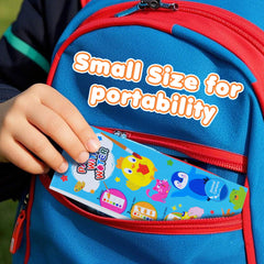 YPLUS Pocket Paint Water Book Tear-Out Pages allow immediate display and extra activities.