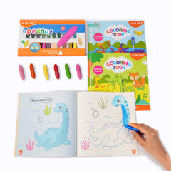 YPLUS peanut-shaped toddler crayons offer an easy grip for small hands.