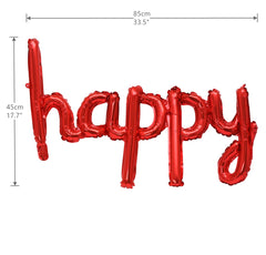 YPSelected happy birthday banner adds easy wall and window décor for celebrations