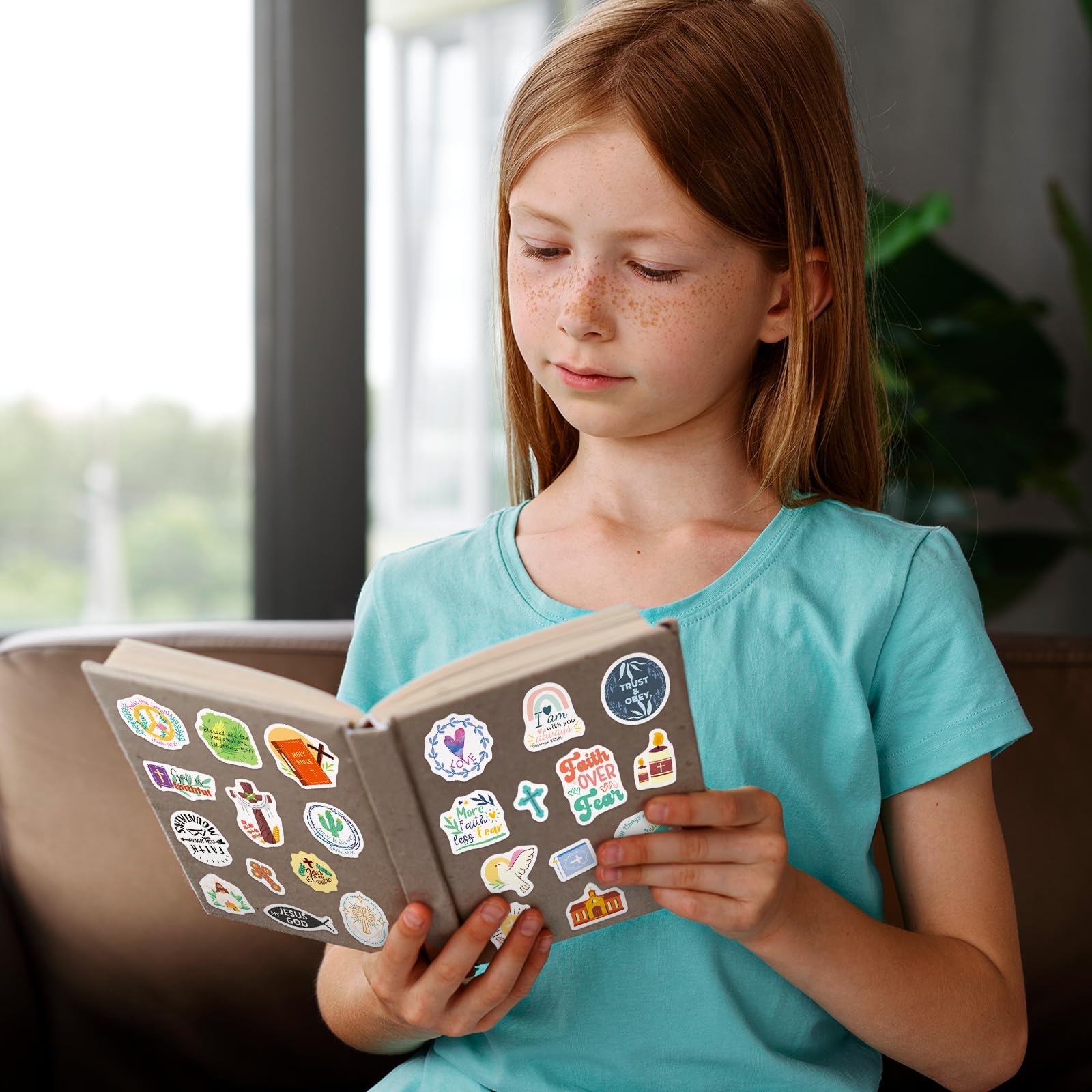 Yqskt Kid-friendly religious decals spark faith-based art