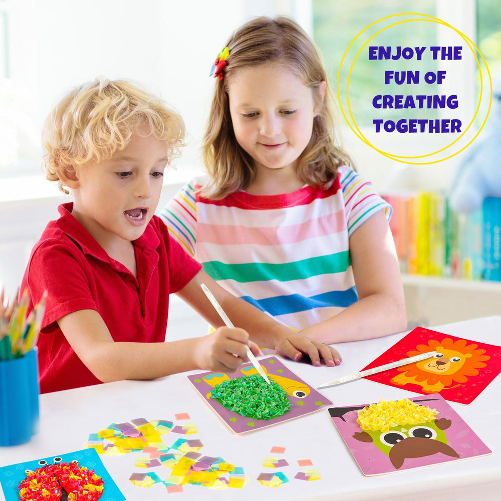 Yrinfay Poke Art Octopus – colorful, mess-free crafting for kids.