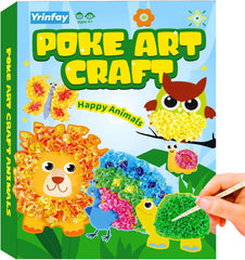 Yrinfay Poke Art Snail – hands-on sewing activity that sparks creativity.