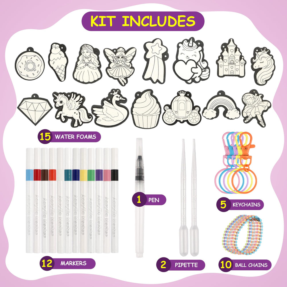 Yrinfay Puffy Paint Kit colorful-markers for bold, child-friendly coloring.