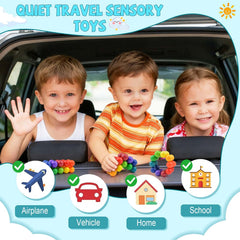 Yrissmiss ABS material ensures non-toxic, durable, easy-to-clean play