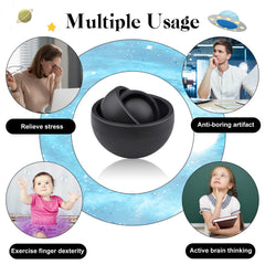 Yrissmiss fidget toy features a smooth surface for comfortable handling.