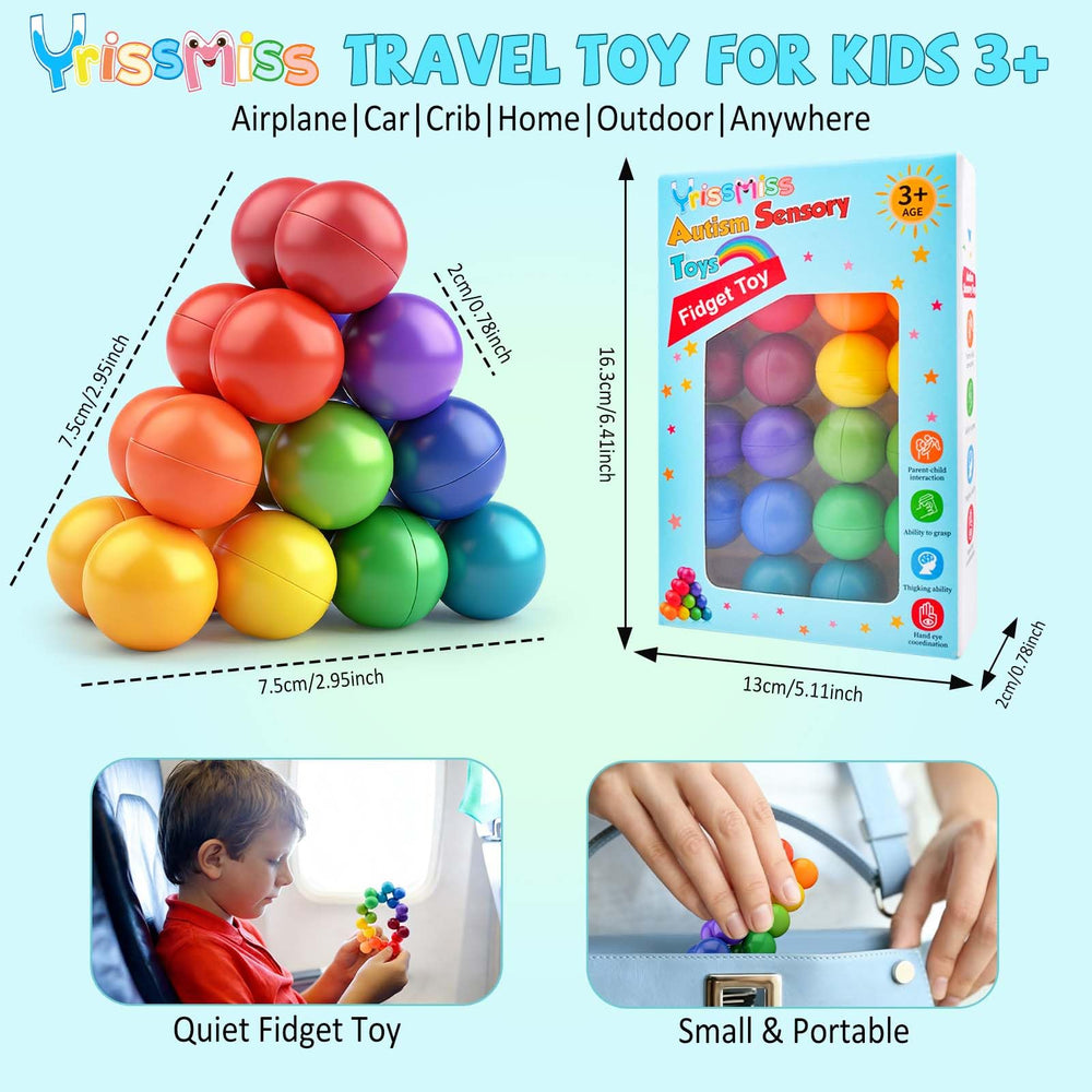 Yrissmiss travel toy with quiet design for car or plane trips