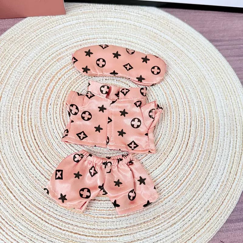Yrlisfon 17cm doll outfit highlighted in pink, ideal for quick swaps