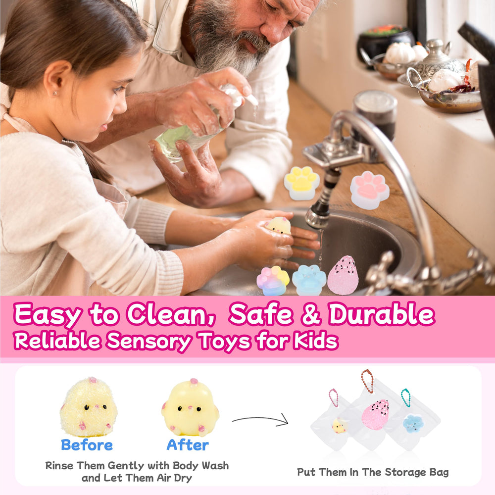 YRSDQueenA Taba squishy pack easy cleanup with soap and water
