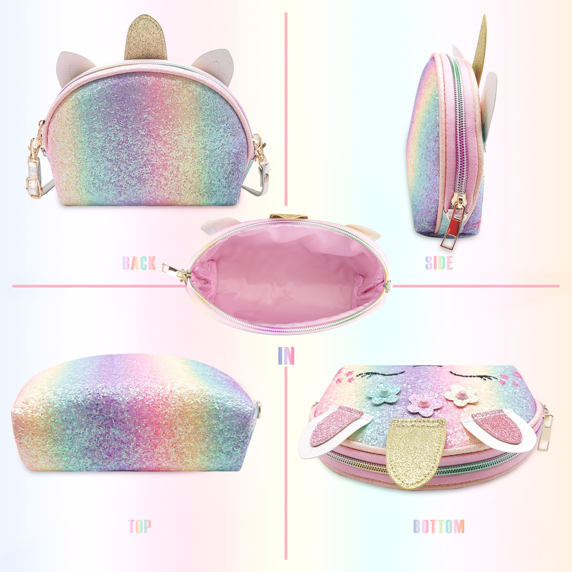 YRUBOHA crossbody purse for girls designed for easy access to essentials.