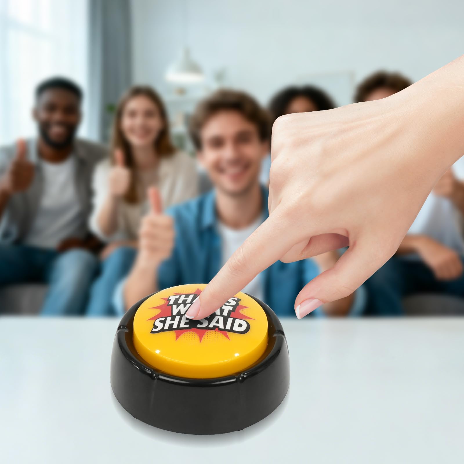 ysapualp Office gag button, party-friendly fun for gatherings.
