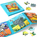 YSCEN magnetic puzzles for kids with dinosaur illustrations spark imaginative play
