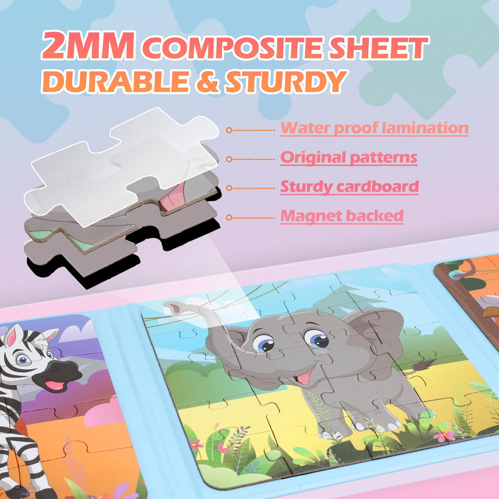 YSCEN puzzles use soy-based inks for safe, odorless coloring