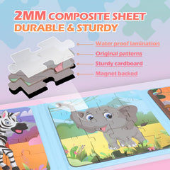 YSCEN puzzles use soy-based inks for safe, odorless coloring