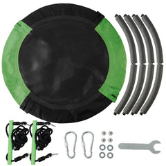 YSEJOMP 40-inch diameter swing invites active family fun.