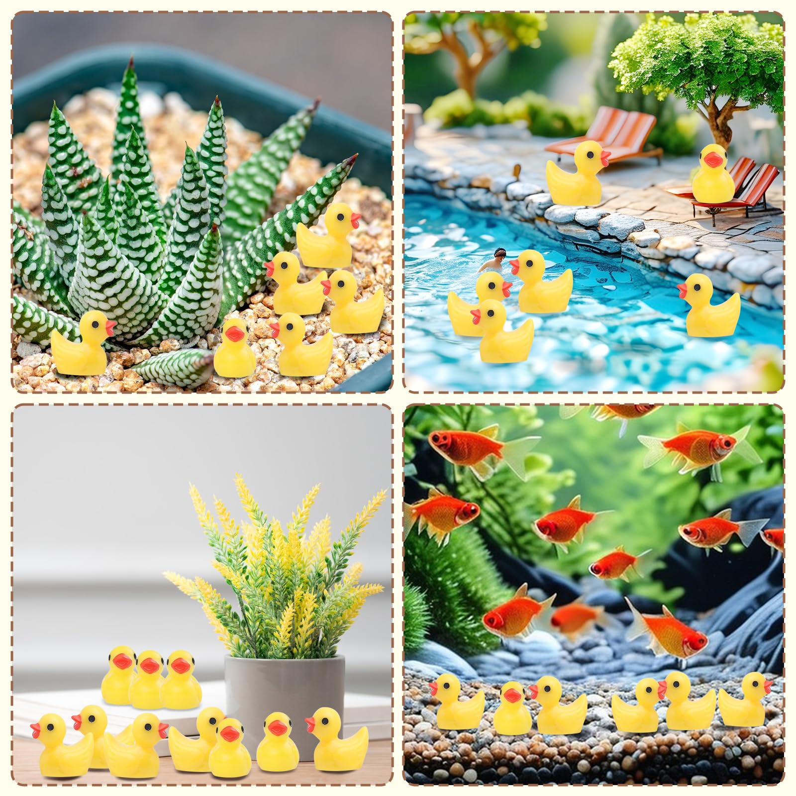 YsesoAi yellow ducks bring cheerful charm to party crafts and gifts