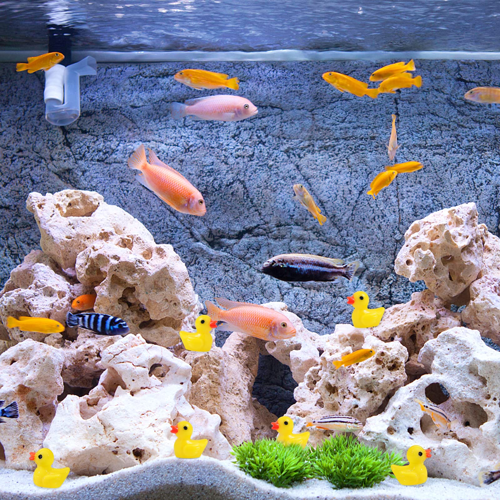 YsesoAi resin ducks for slime trays and cake decorating ideas