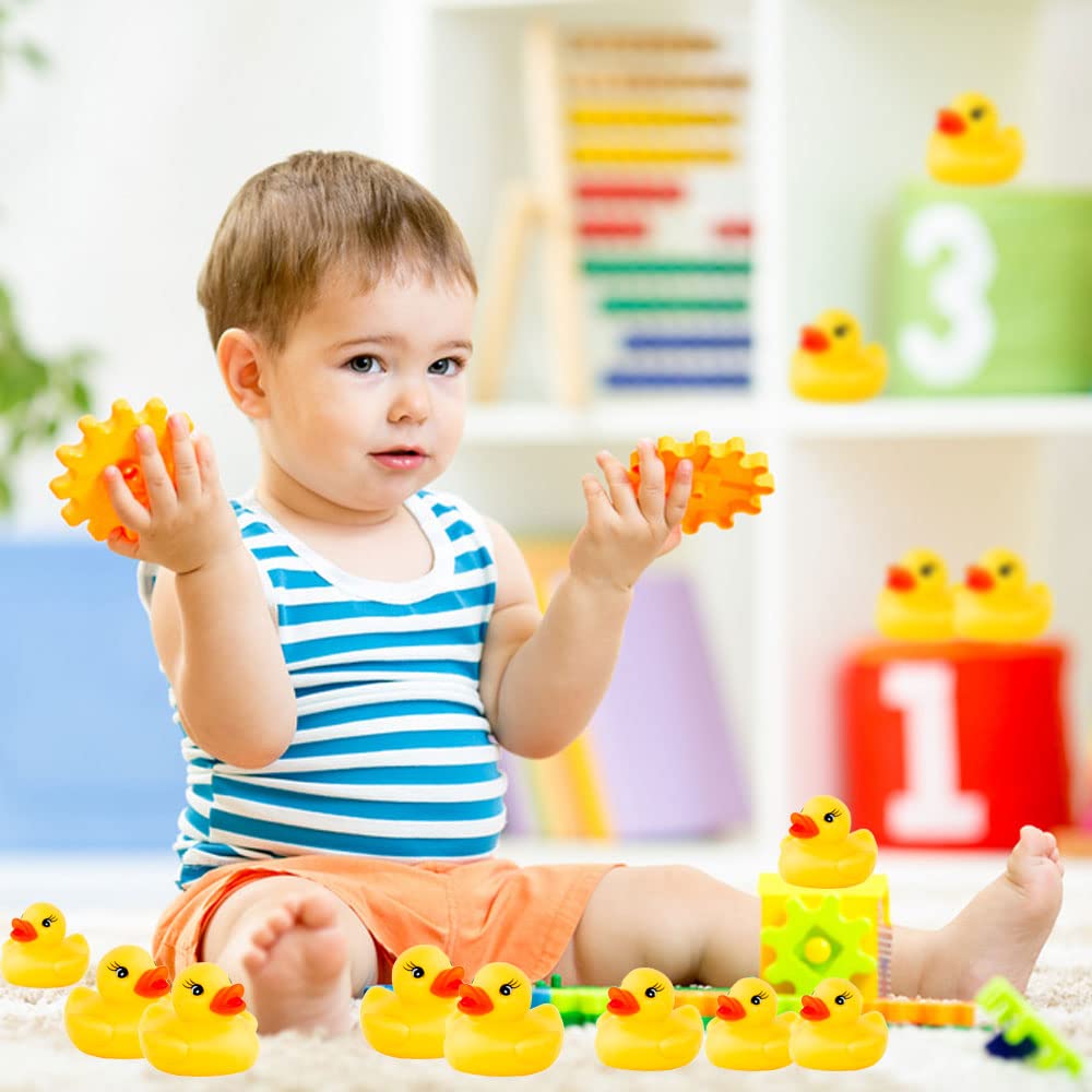 YsesoAi classroom use durable non-toxic ducks for crafts and counting activities.