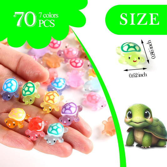 Ysofun resin turtle miniatures for dollhouses and landscapes