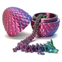 YTRXYLKL dragon egg toy: realistic shell conceals a poseable dragon for imaginative play.